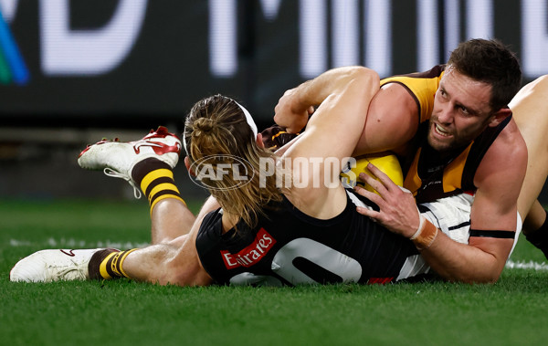 AFL 2025 Round 22 - Hawthorn v Collingwood - A-61162254