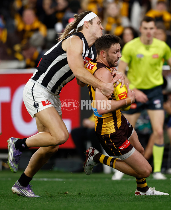 AFL 2025 Round 22 - Hawthorn v Collingwood - A-61162255