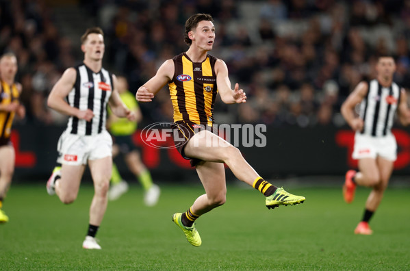 AFL 2025 Round 22 - Hawthorn v Collingwood - A-61166342