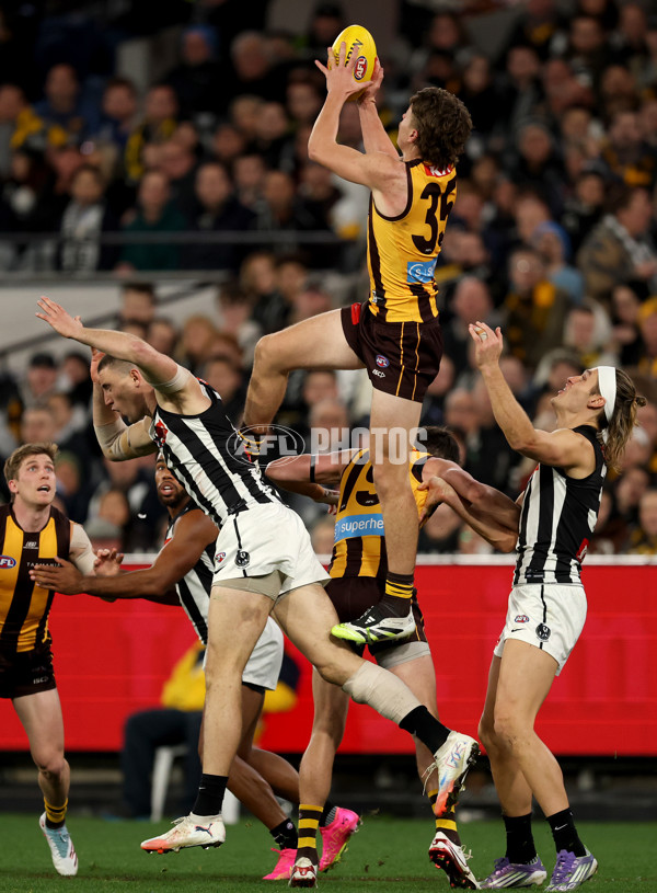 AFL 2025 Round 22 - Hawthorn v Collingwood - A-61166373