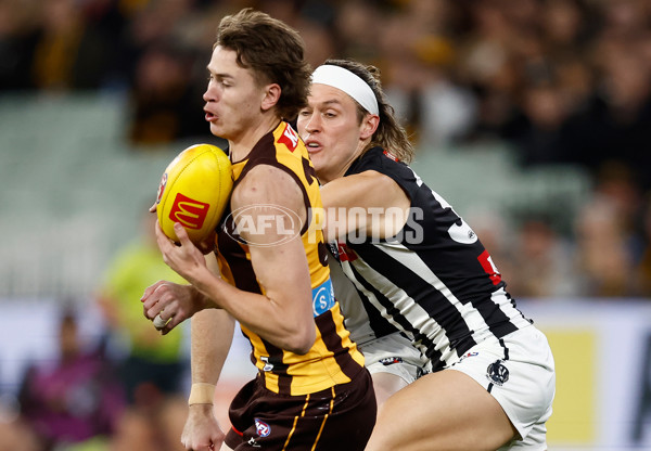AFL 2025 Round 22 - Hawthorn v Collingwood - A-61167546