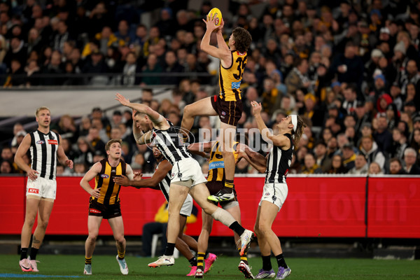 AFL 2025 Round 22 - Hawthorn v Collingwood - A-61167554