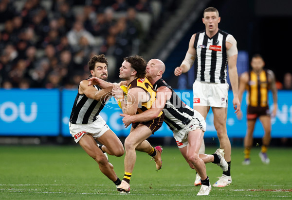 AFL 2025 Round 22 - Hawthorn v Collingwood - A-61167577