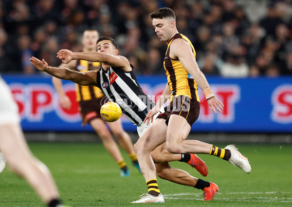 AFL 2025 Round 22 - Hawthorn v Collingwood - A-61170360