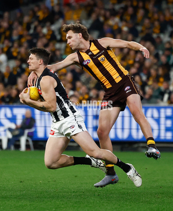 AFL 2025 Round 22 - Hawthorn v Collingwood - A-61170386