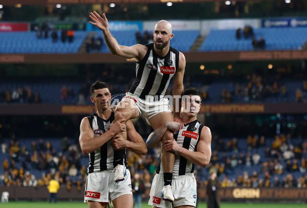 AFL 2025 Round 22 - Hawthorn v Collingwood - A-61178753