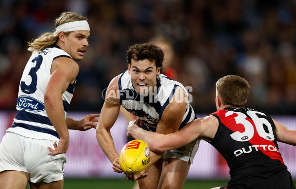 AFL 2025 Round 22 - Geelong v Essendon - A-61180232