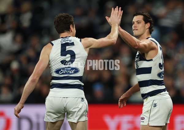 AFL 2025 Round 22 - Geelong v Essendon - A-61180241