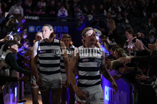 AFL 2025 Round 22 - Geelong v Essendon - A-61183491