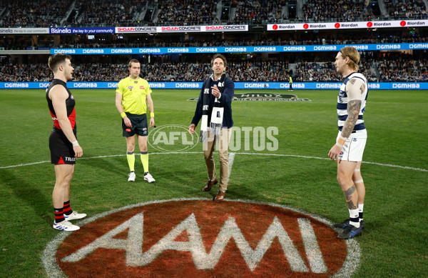 AFL 2025 Round 22 - Geelong v Essendon - A-61183497