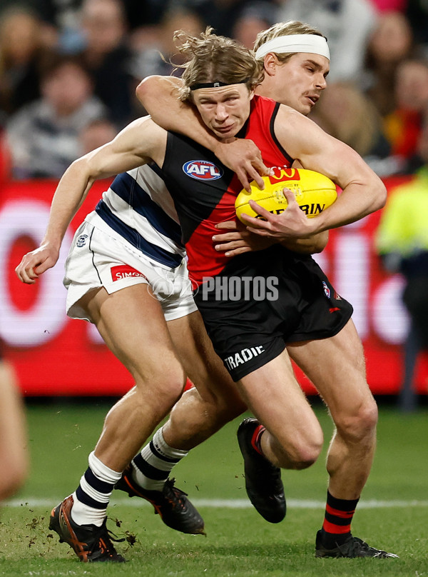 AFL 2025 Round 22 - Geelong v Essendon - A-61185101
