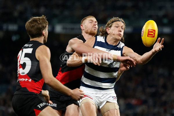 AFL 2025 Round 22 - Geelong v Essendon - A-61185131