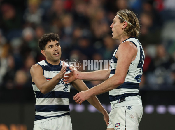 AFL 2025 Round 22 - Geelong v Essendon - A-61186666