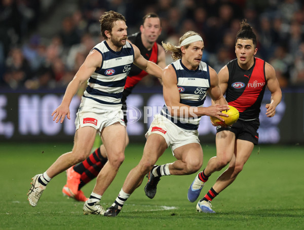 AFL 2025 Round 22 - Geelong v Essendon - A-61189262
