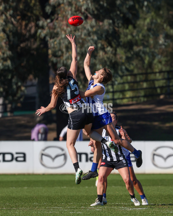 VFLW 2025 Qualifying Final - North Melbourne Werribee v Collingwood - A-61206752