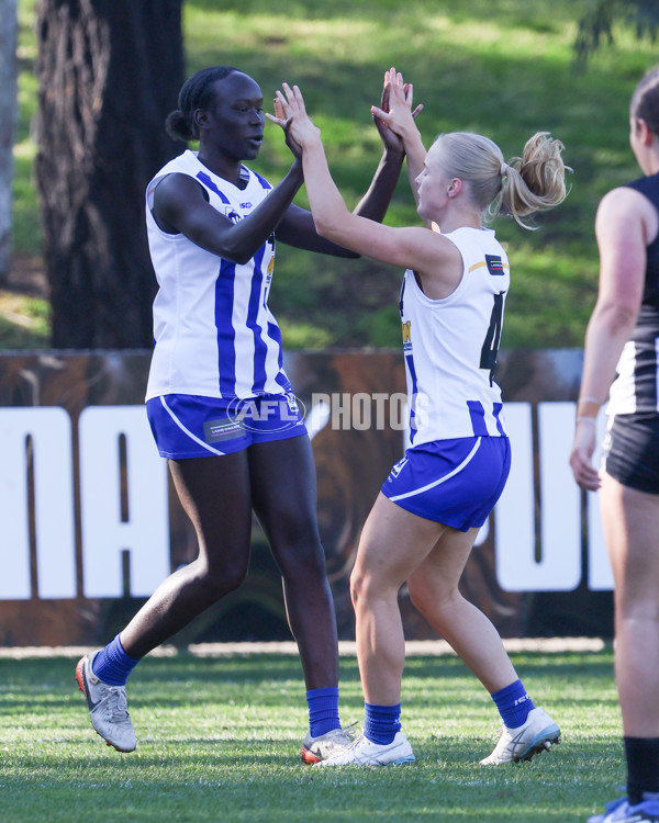 VFLW 2025 Qualifying Final - North Melbourne Werribee v Collingwood - A-61206754