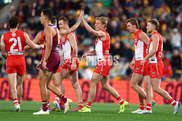 AFL 2025 Round 22 - Brisbane v Sydney - A-61206770
