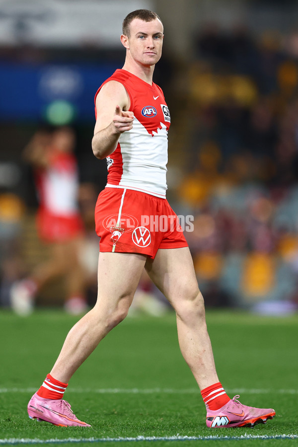 AFL 2025 Round 22 - Brisbane v Sydney - A-61207074