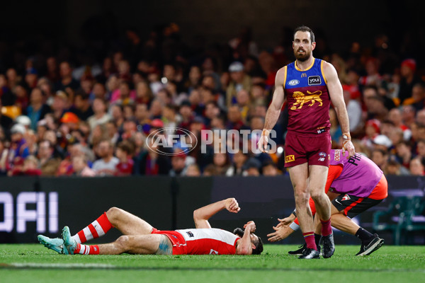 AFL 2025 Round 22 - Brisbane v Sydney - A-61209706