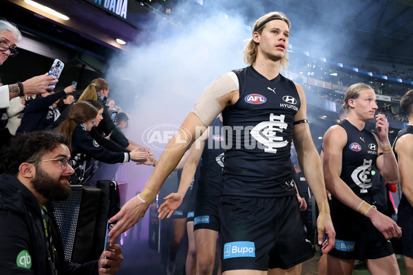 AFL 2025 Round 22 - Carlton v Gold Coast - A-61212144