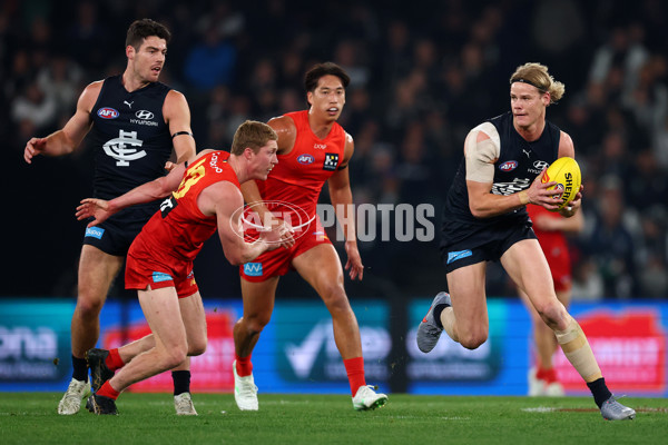 AFL 2025 Round 22 - Carlton v Gold Coast - A-61212160