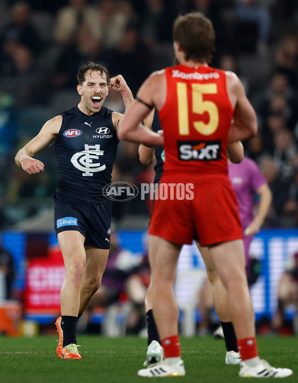 AFL 2025 Round 22 - Carlton v Gold Coast - A-61212556