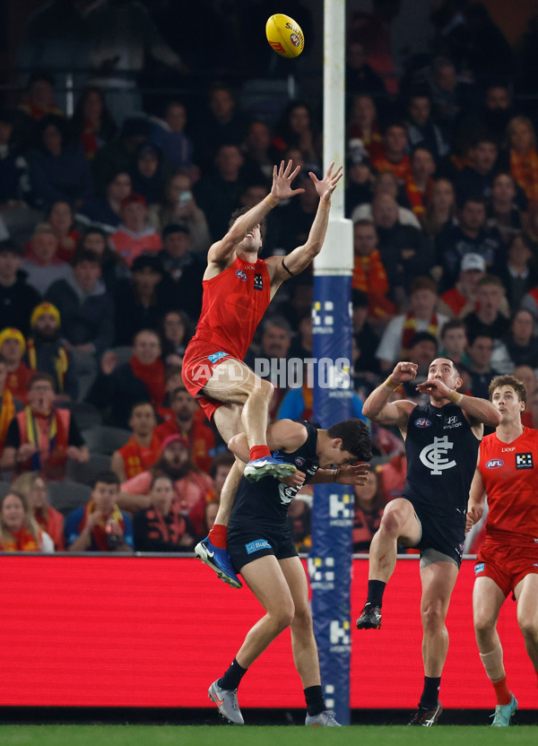 AFL 2025 Round 22 - Carlton v Gold Coast - A-61214864