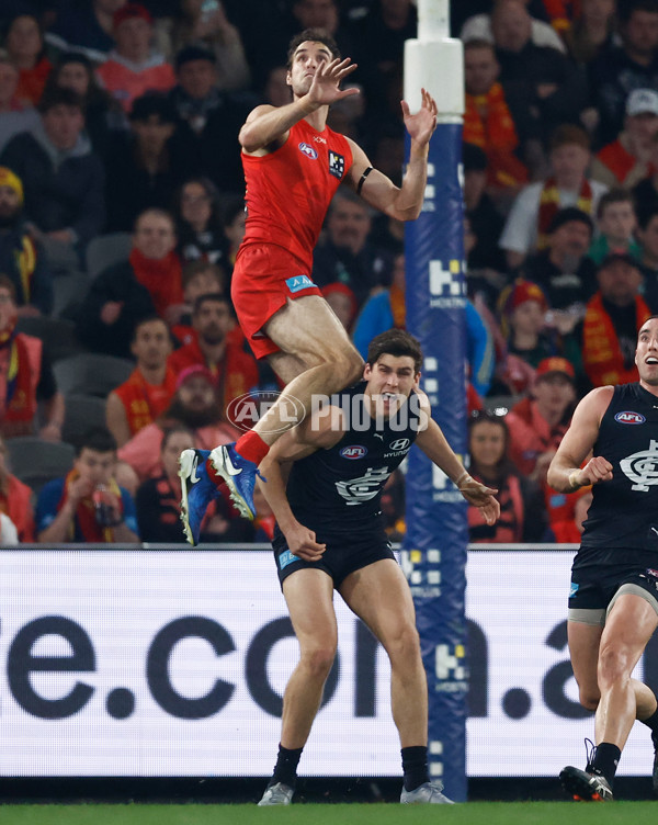 AFL 2025 Round 22 - Carlton v Gold Coast - A-61214865