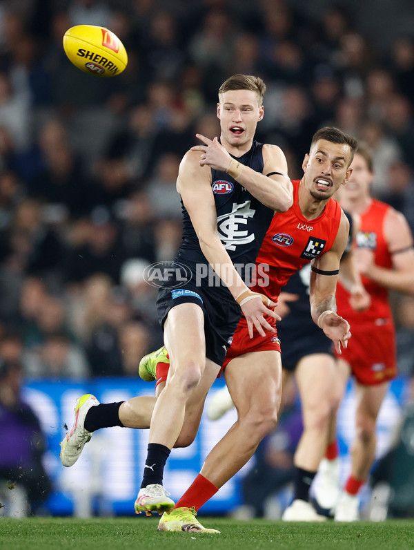AFL 2025 Round 22 - Carlton v Gold Coast - A-61214905