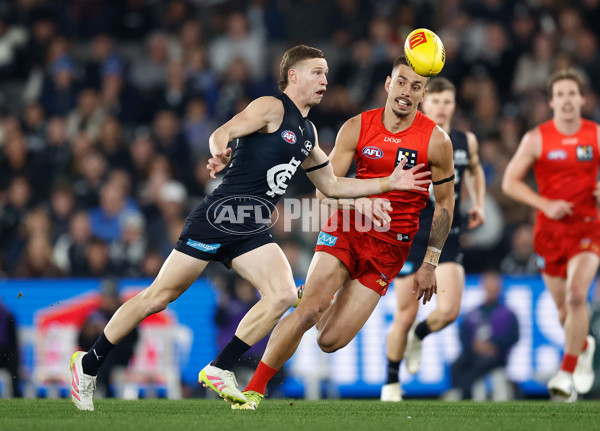 AFL 2025 Round 22 - Carlton v Gold Coast - A-61214910