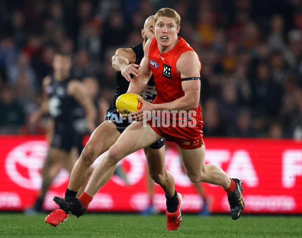 AFL 2025 Round 22 - Carlton v Gold Coast - A-61214917