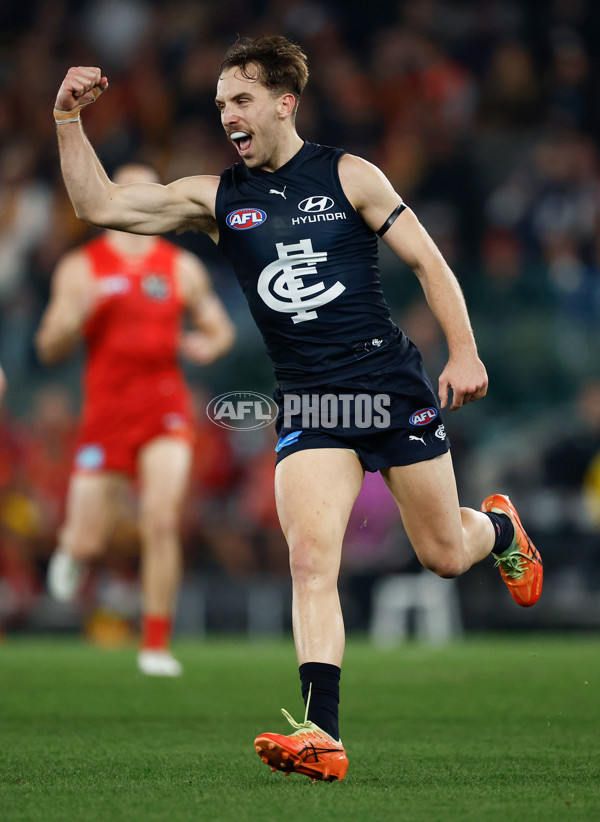 AFL 2025 Round 22 - Carlton v Gold Coast - A-61214921