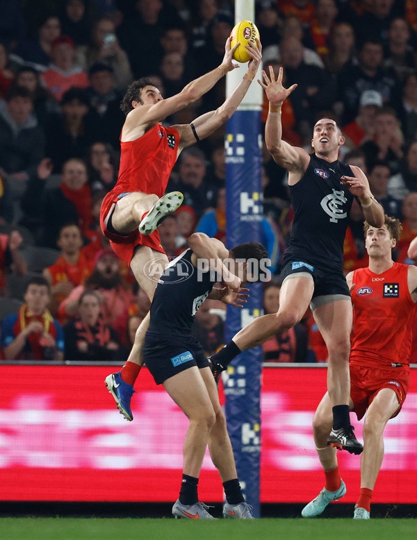 AFL 2025 Round 22 - Carlton v Gold Coast - A-61214942