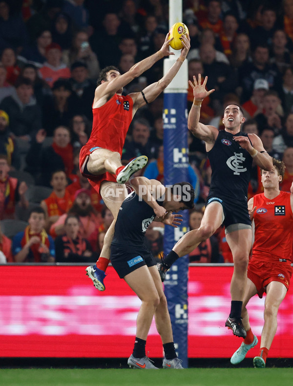 AFL 2025 Round 22 - Carlton v Gold Coast - A-61214968