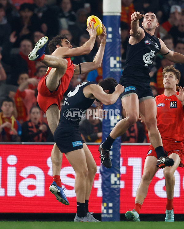 AFL 2025 Round 22 - Carlton v Gold Coast - A-61214970