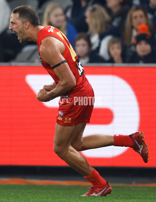 AFL 2025 Round 22 - Carlton v Gold Coast - A-61217145