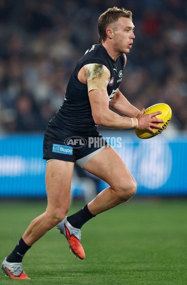 AFL 2025 Round 22 - Carlton v Gold Coast - A-61219650