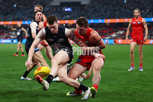 AFL 2025 Round 22 - Carlton v Gold Coast - A-61219658