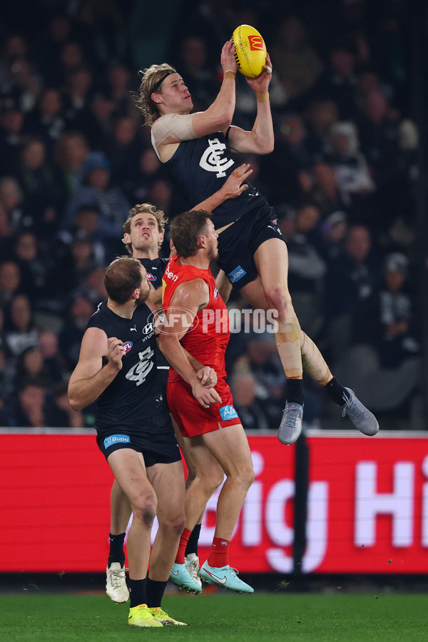 AFL 2025 Round 22 - Carlton v Gold Coast - A-61219673
