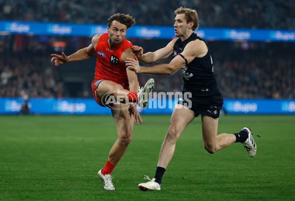 AFL 2025 Round 22 - Carlton v Gold Coast - A-61219704