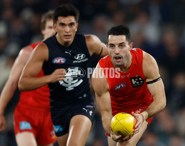 AFL 2025 Round 22 - Carlton v Gold Coast - A-61219718