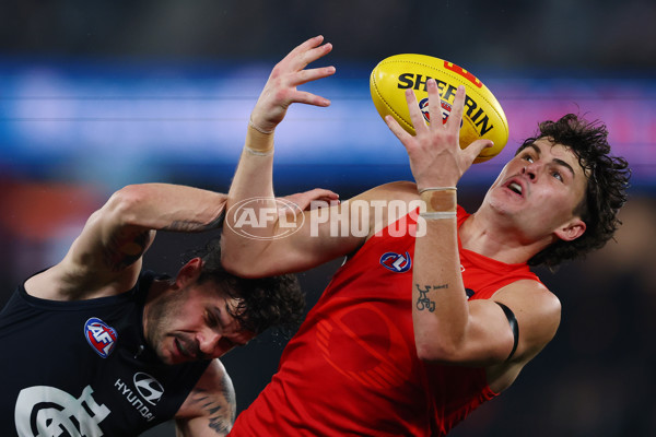 AFL 2025 Round 22 - Carlton v Gold Coast - A-61220346