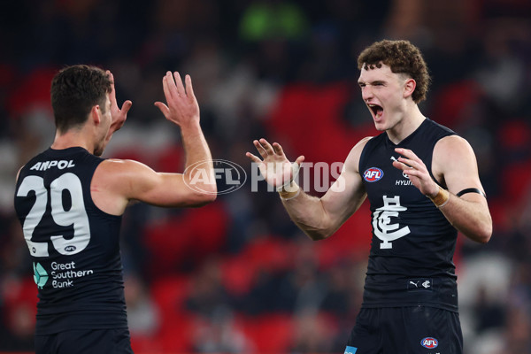 AFL 2025 Round 22 - Carlton v Gold Coast - A-61220351