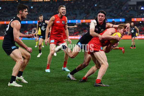 AFL 2025 Round 22 - Carlton v Gold Coast - A-61220352