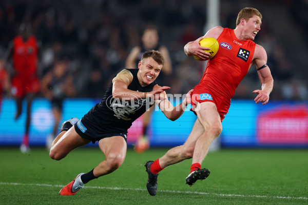 AFL 2025 Round 22 - Carlton v Gold Coast - A-61222535