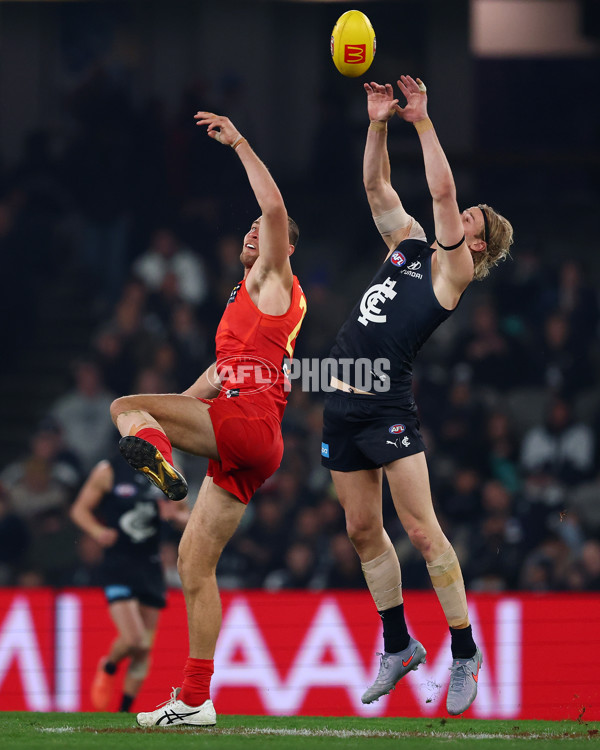 AFL 2025 Round 22 - Carlton v Gold Coast - A-61222536