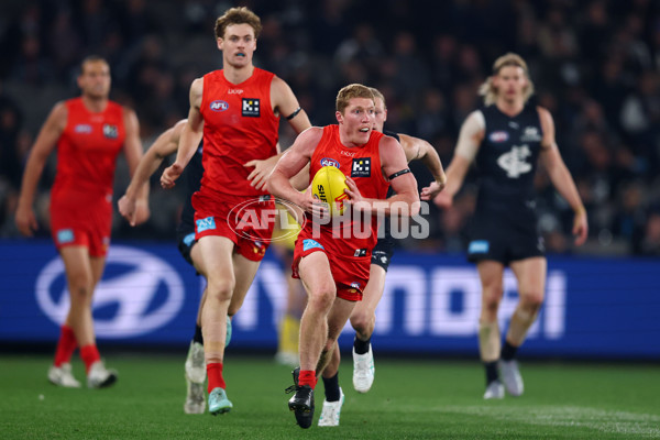 AFL 2025 Round 22 - Carlton v Gold Coast - A-61222913