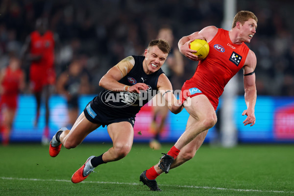 AFL 2025 Round 22 - Carlton v Gold Coast - A-61222928