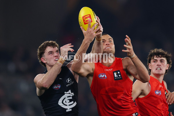 AFL 2025 Round 22 - Carlton v Gold Coast - A-61225028