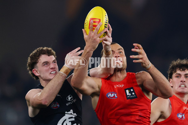 AFL 2025 Round 22 - Carlton v Gold Coast - A-61225130